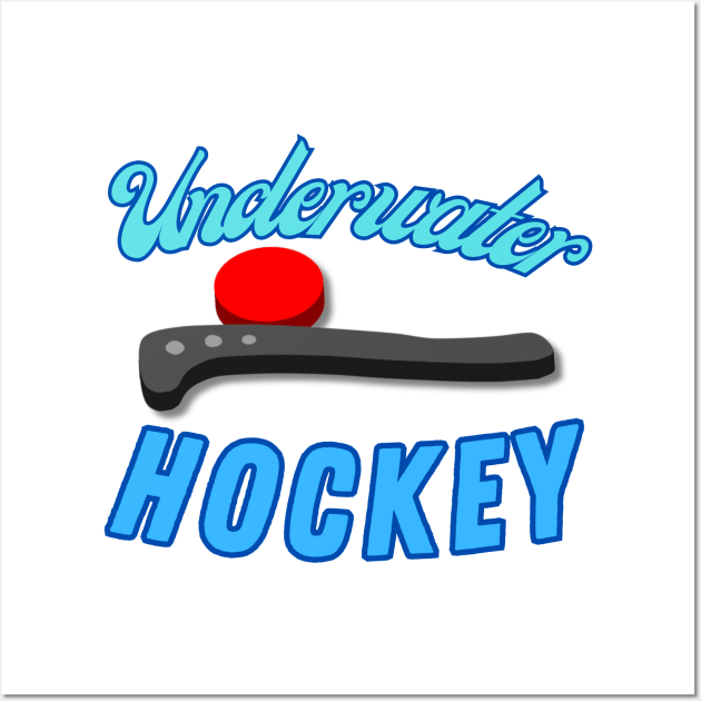 Underwater Hockey design Wall Art by Distinct Designz